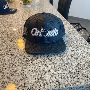 Blue and White Orlando Magics Hat